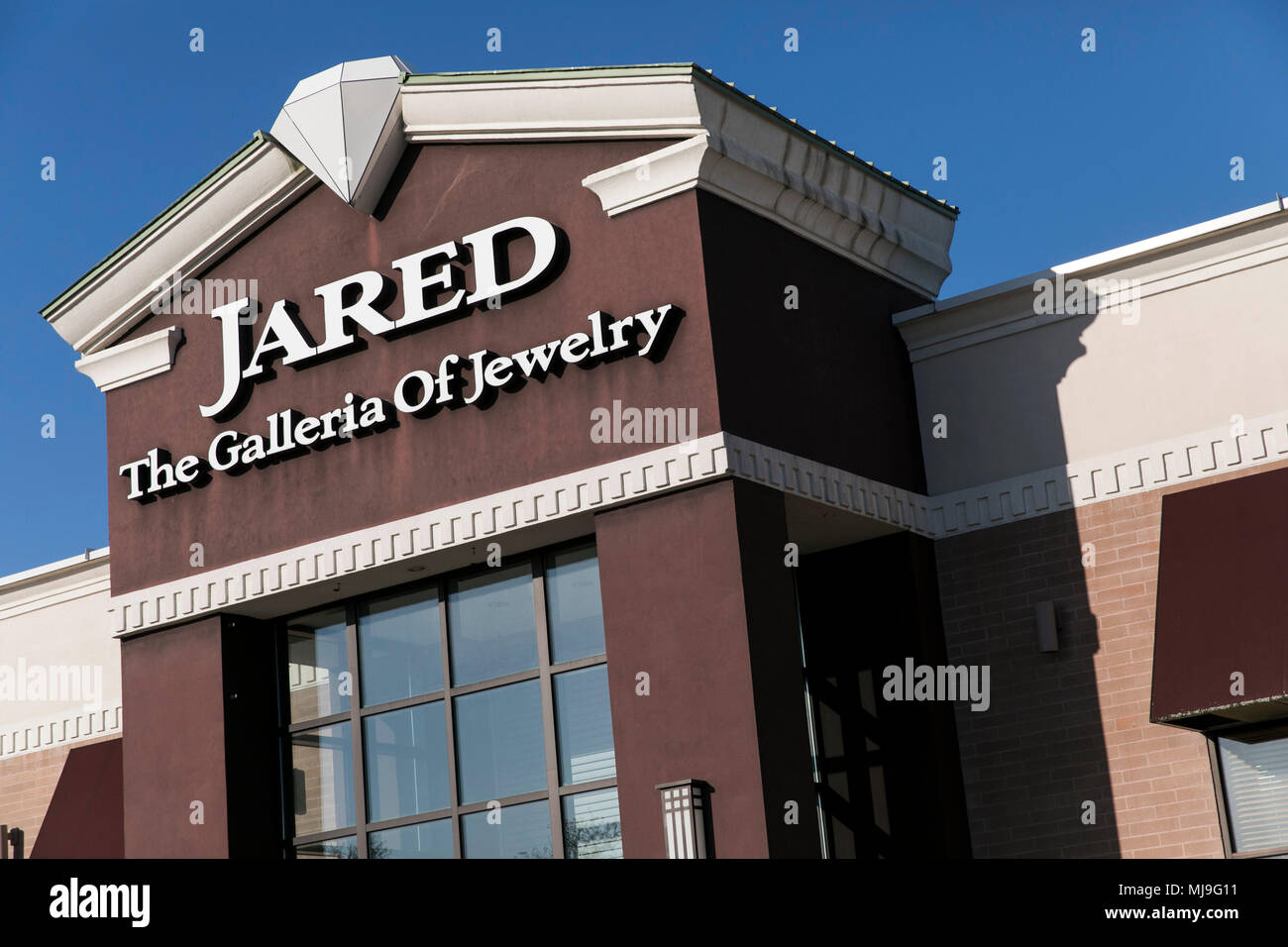 Un logotipo signo exterior de un Jared la galería de joyas tienda ubicación  en Annapolis, Maryland el 29 de abril de 2018 Fotografía de stock - Alamy