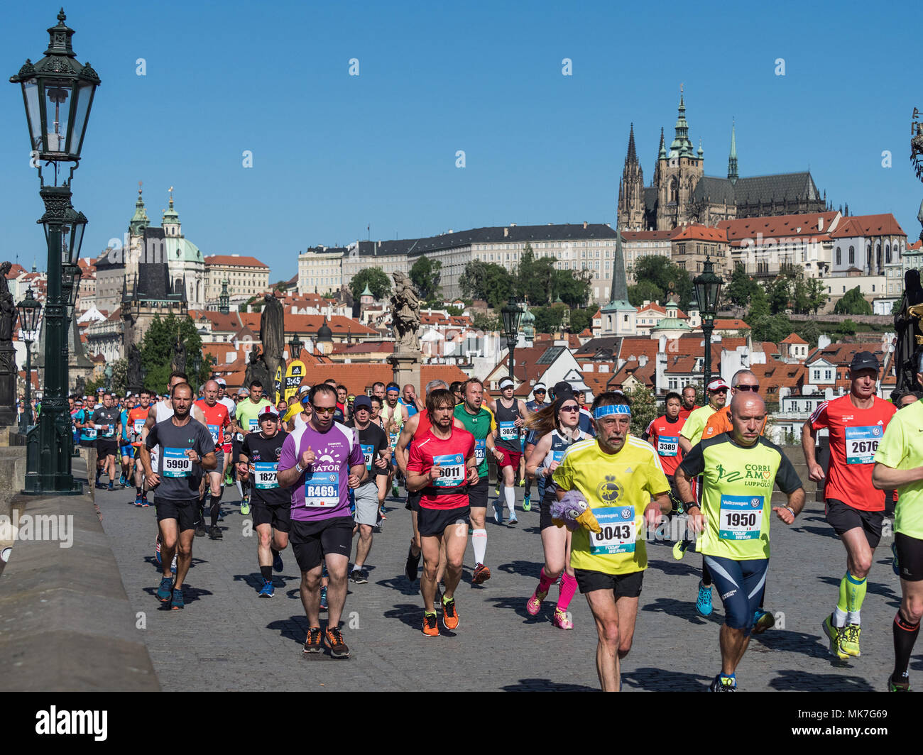 Prague marathon in prague czech fotografías e imágenes de alta resolución -  Alamy