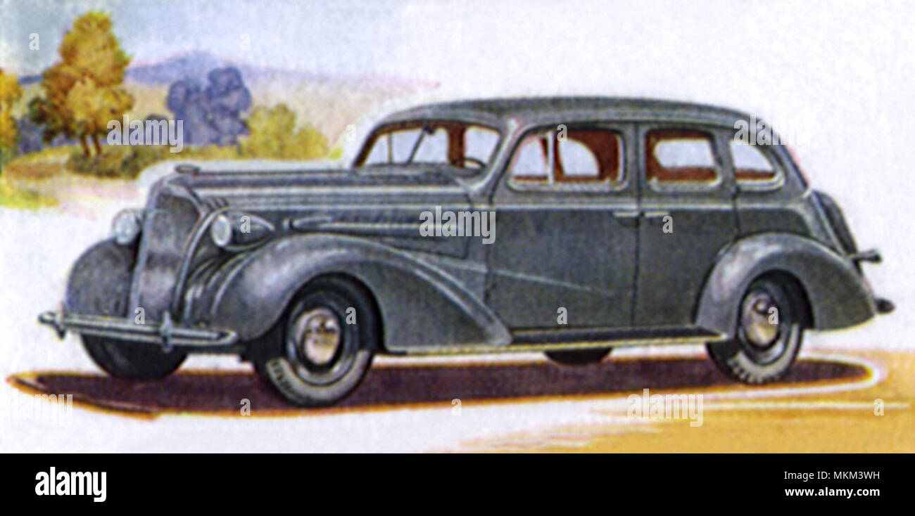 1937 Chevrolet Master sedán deportivo de lujo Foto de stock