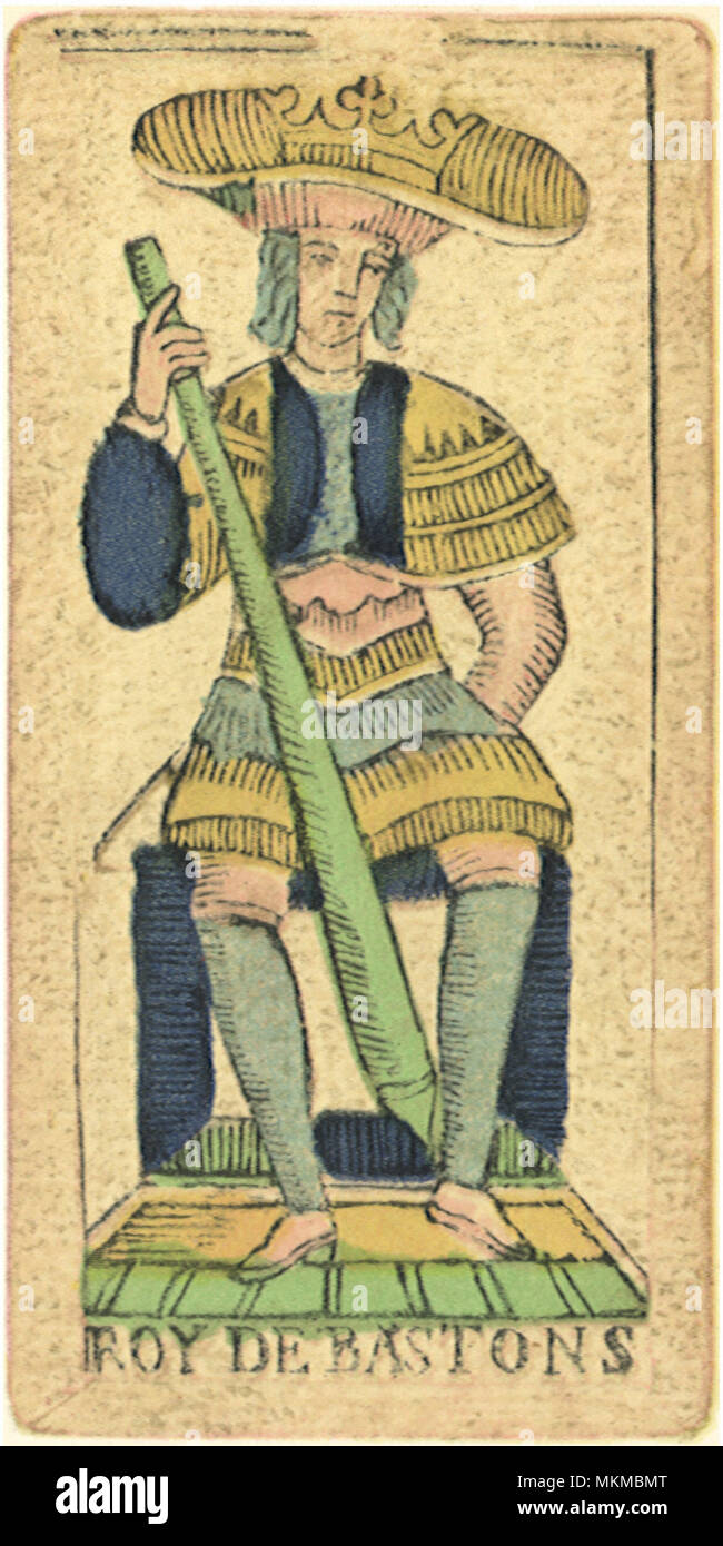 Carta del Tarot italiano Fotografía de stock - Alamy