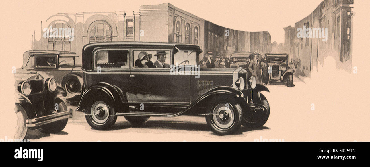 1929 Chevrolet seis Foto de stock