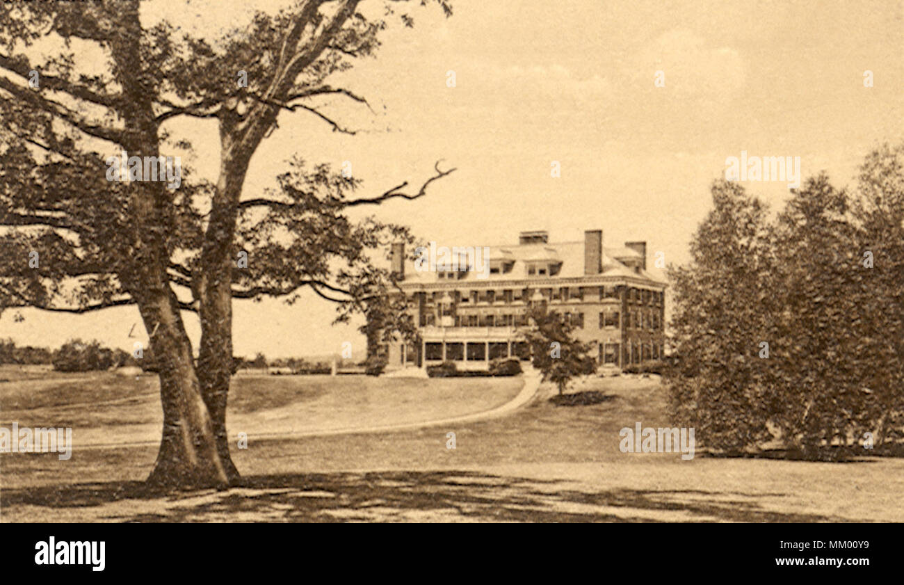Escuela de Middlesex. Casa Higginson. Concord. 1920 Foto de stock