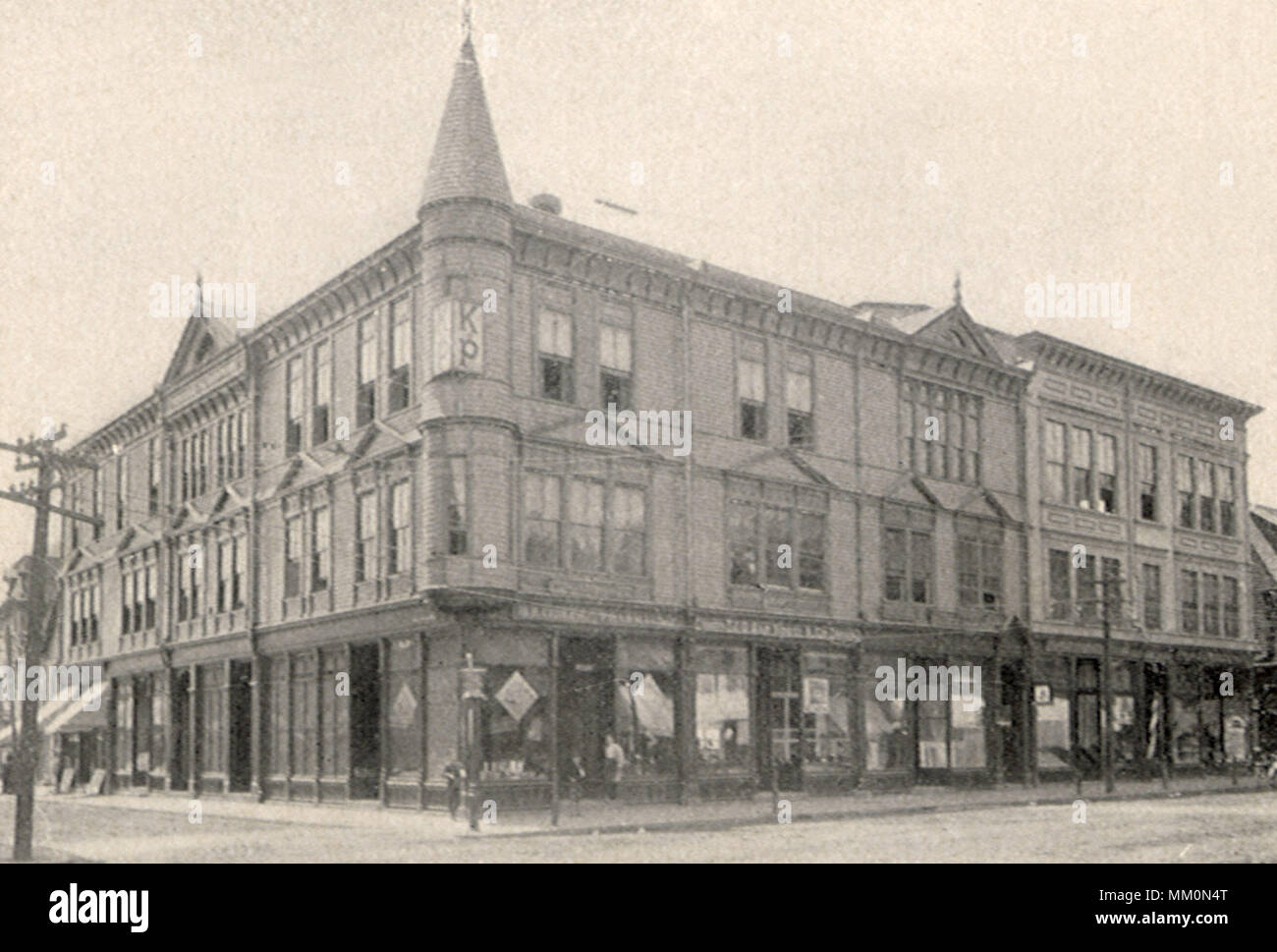 Bloque de Horton. Attleboro. 1920 Foto de stock
