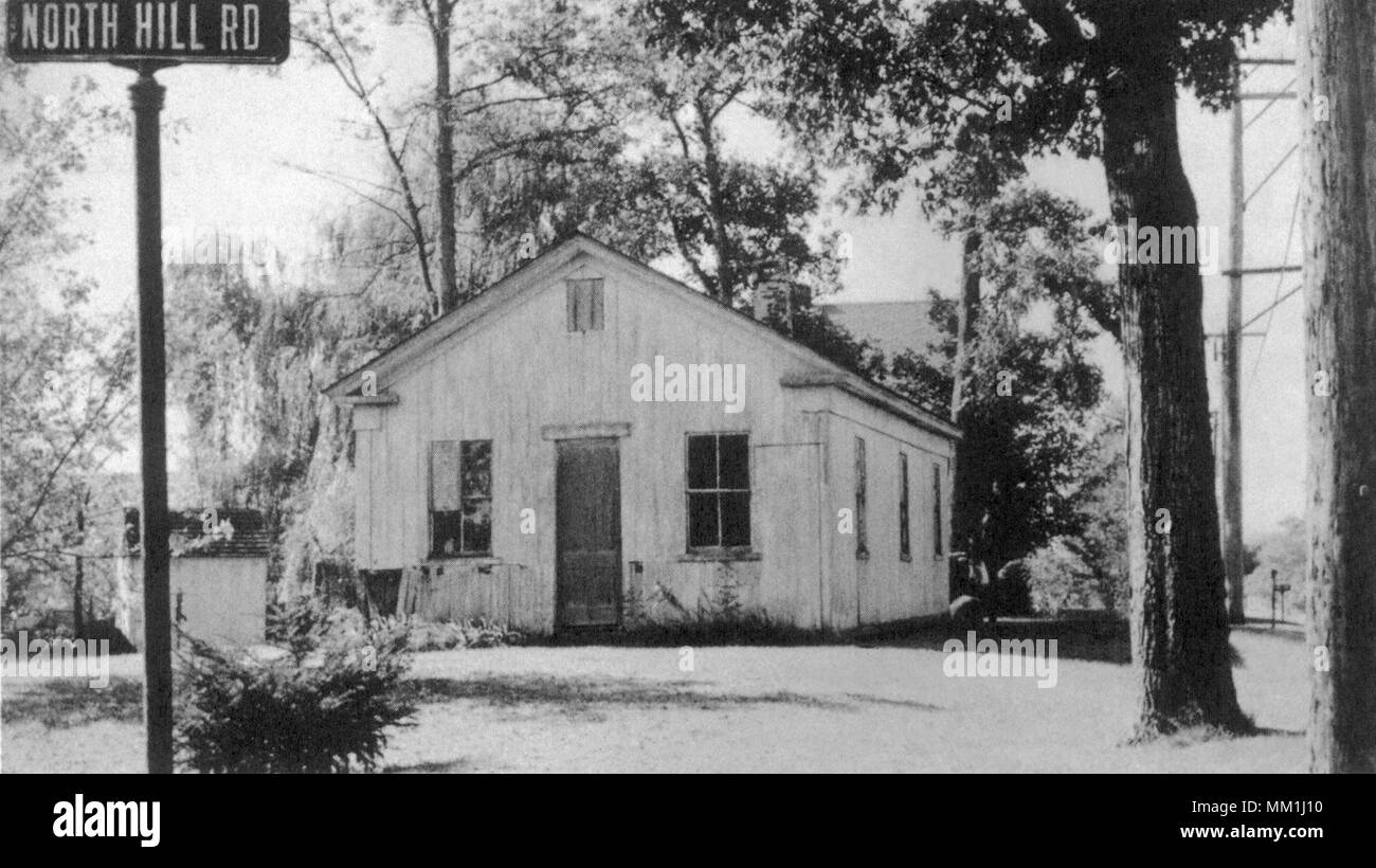 North Hill School. North Haven. 1975 Foto de stock