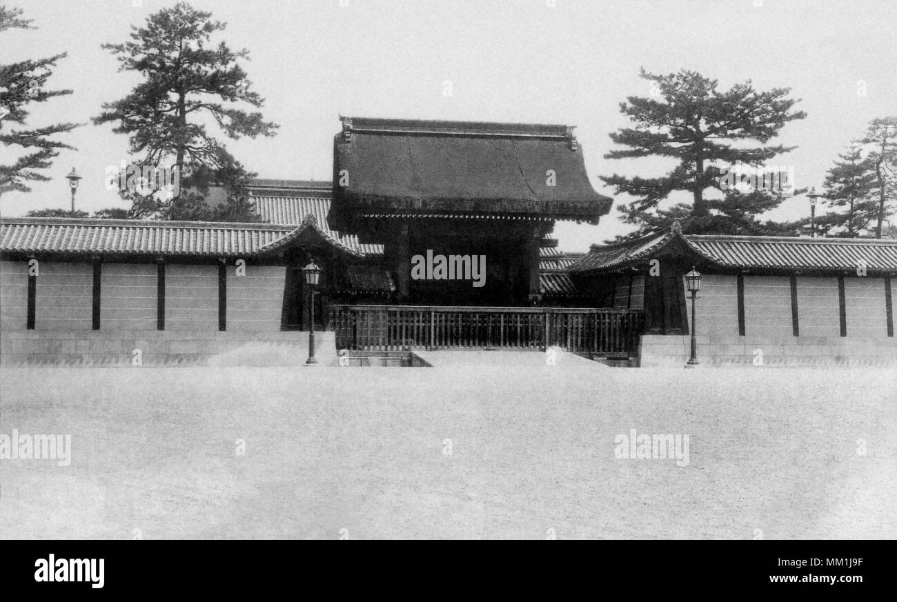Palacio Imperial. El Protocolo de Kioto. 1930 Foto de stock