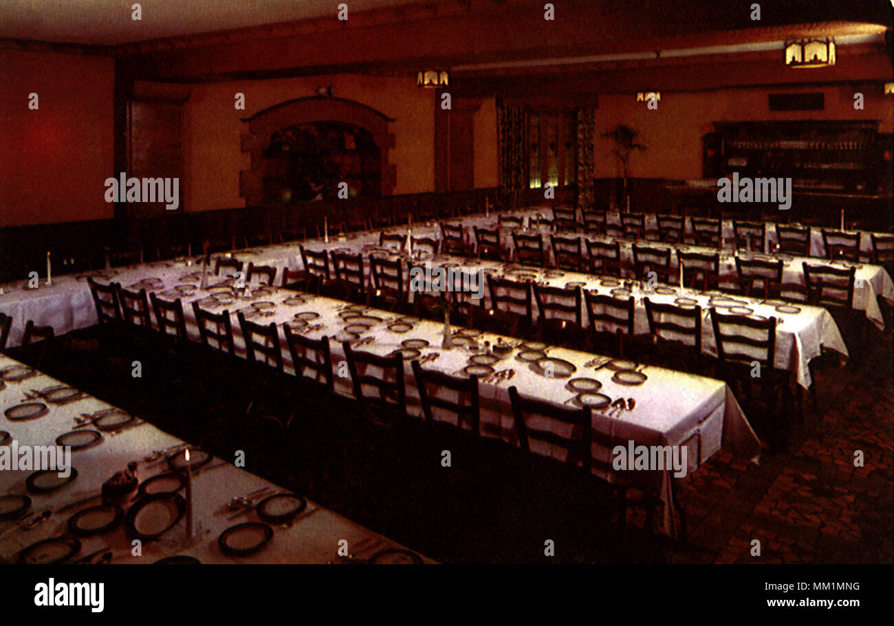 Sala de Banquetes en Beck's Restaurant. Filadelfia. 1925 Foto de stock