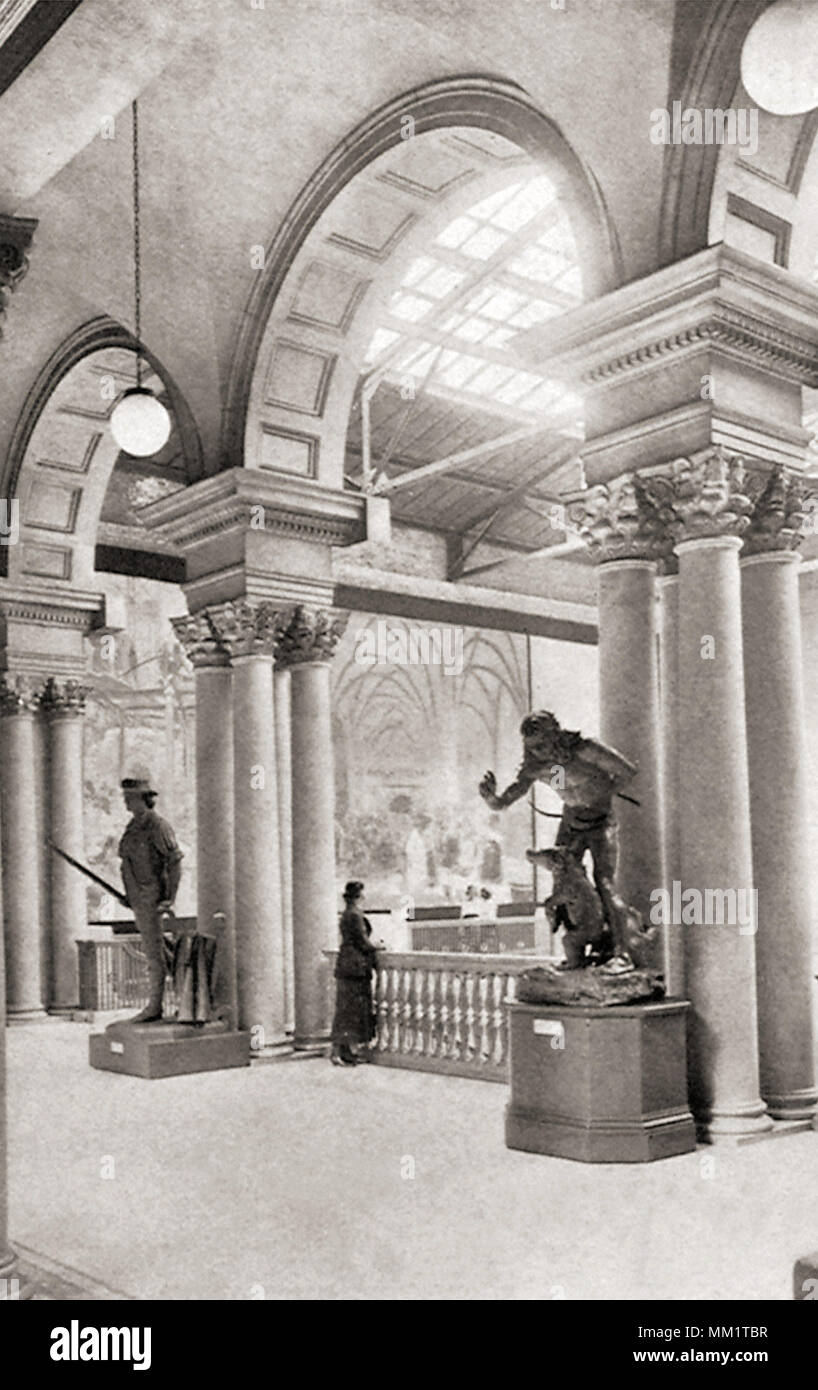 El Instituto de Arte de Chicago. 1930 Foto de stock