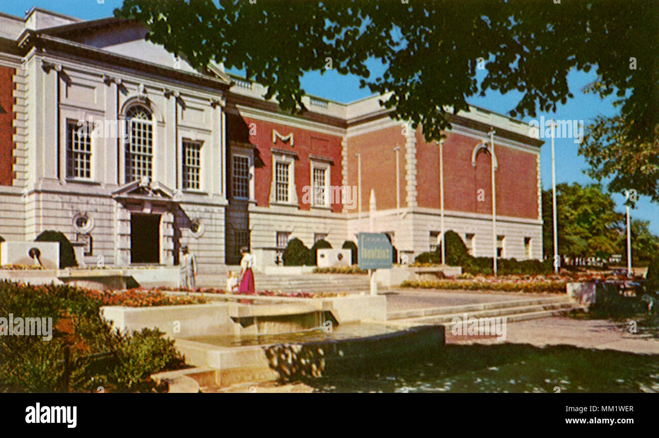 Museo de Bellas Artes. Richmond. 1960 Foto de stock