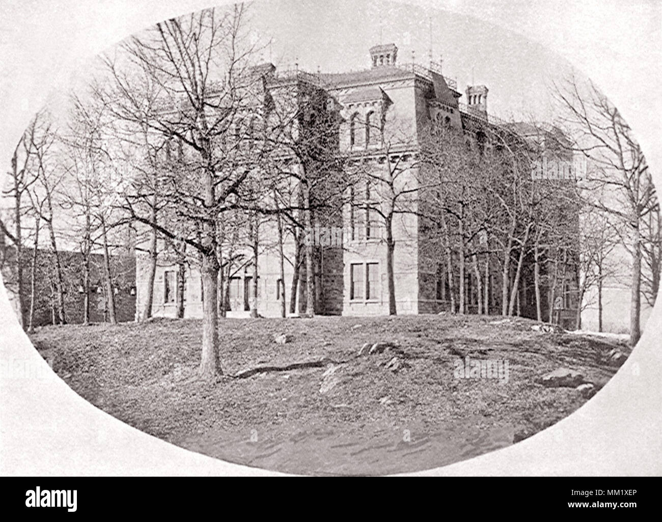 Escuela Normal. Worcester. 1895 Foto de stock