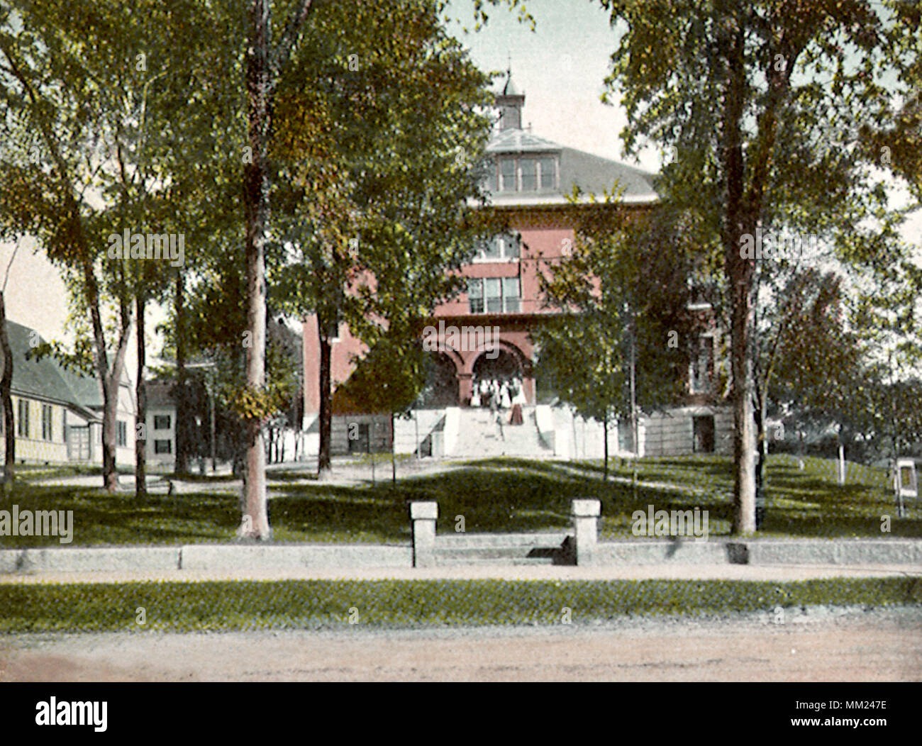 Escuela Normal. Farmington.1905 Foto de stock