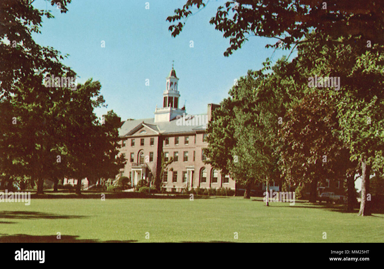 Colgate en el Colby Hall Hall Junior. La ciudad de New London. 1970 Foto de stock