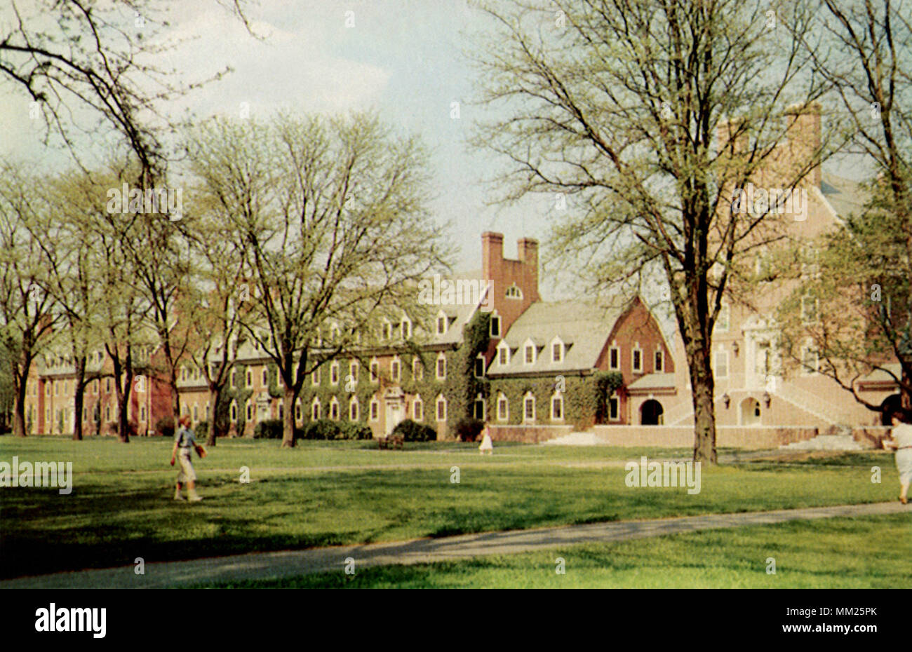 Universidad de Delaware Campus Sur. Newark. 1970 Foto de stock