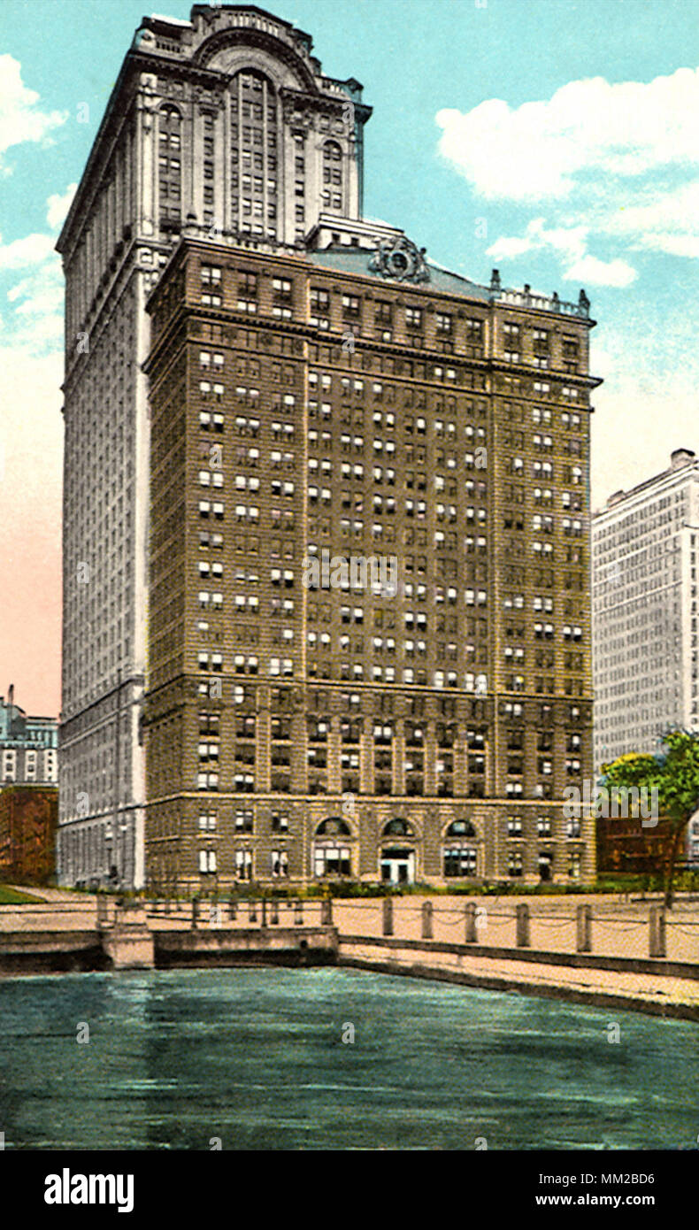 Edificio de Whitehall. La Ciudad de Nueva York. 1920 Foto de stock