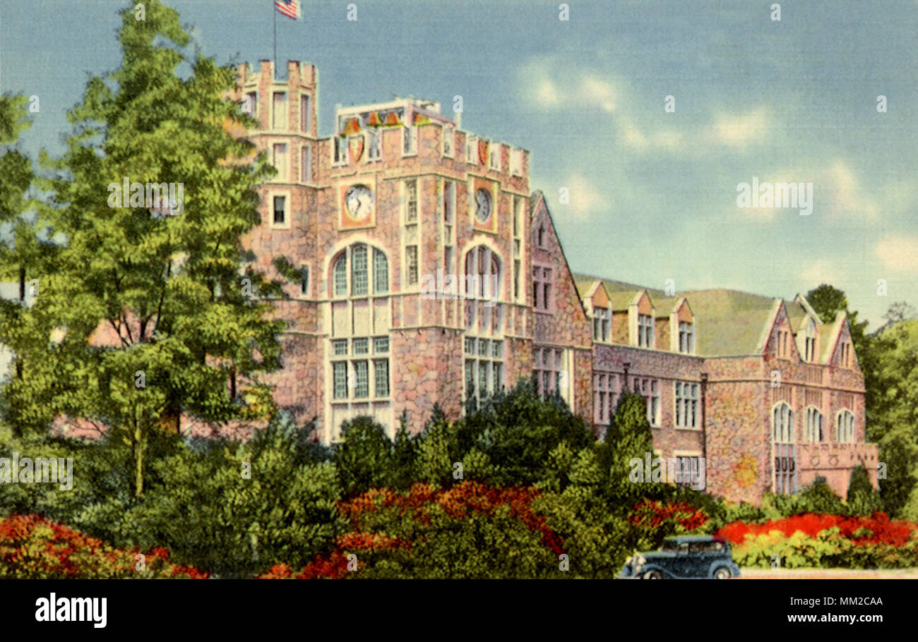 Lupton Hall de la Universidad Oglethorpe. Atlanta. 1940 Foto de stock