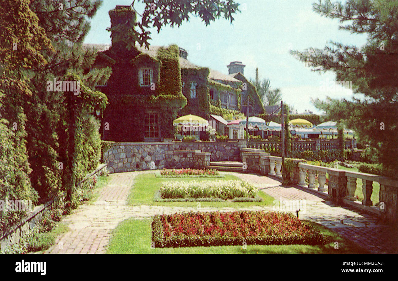 Tappan Hill Restaurant. Tarrytown. 1975 Foto de stock