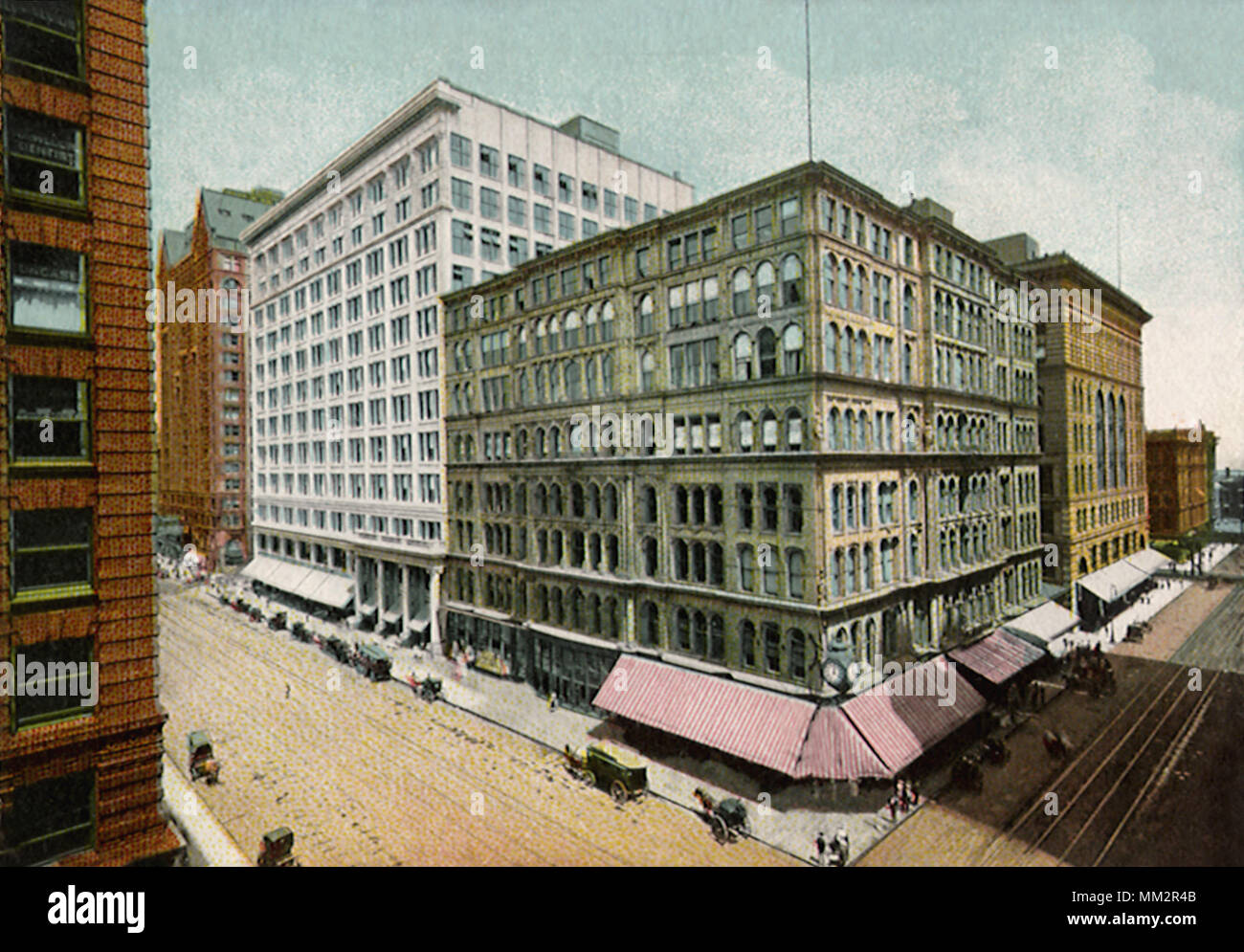 Marshall Fields. Chicago. 1910 Foto de stock