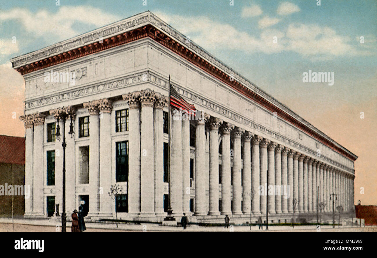 Edificio educativo del estado. Albany. 1919 Foto de stock