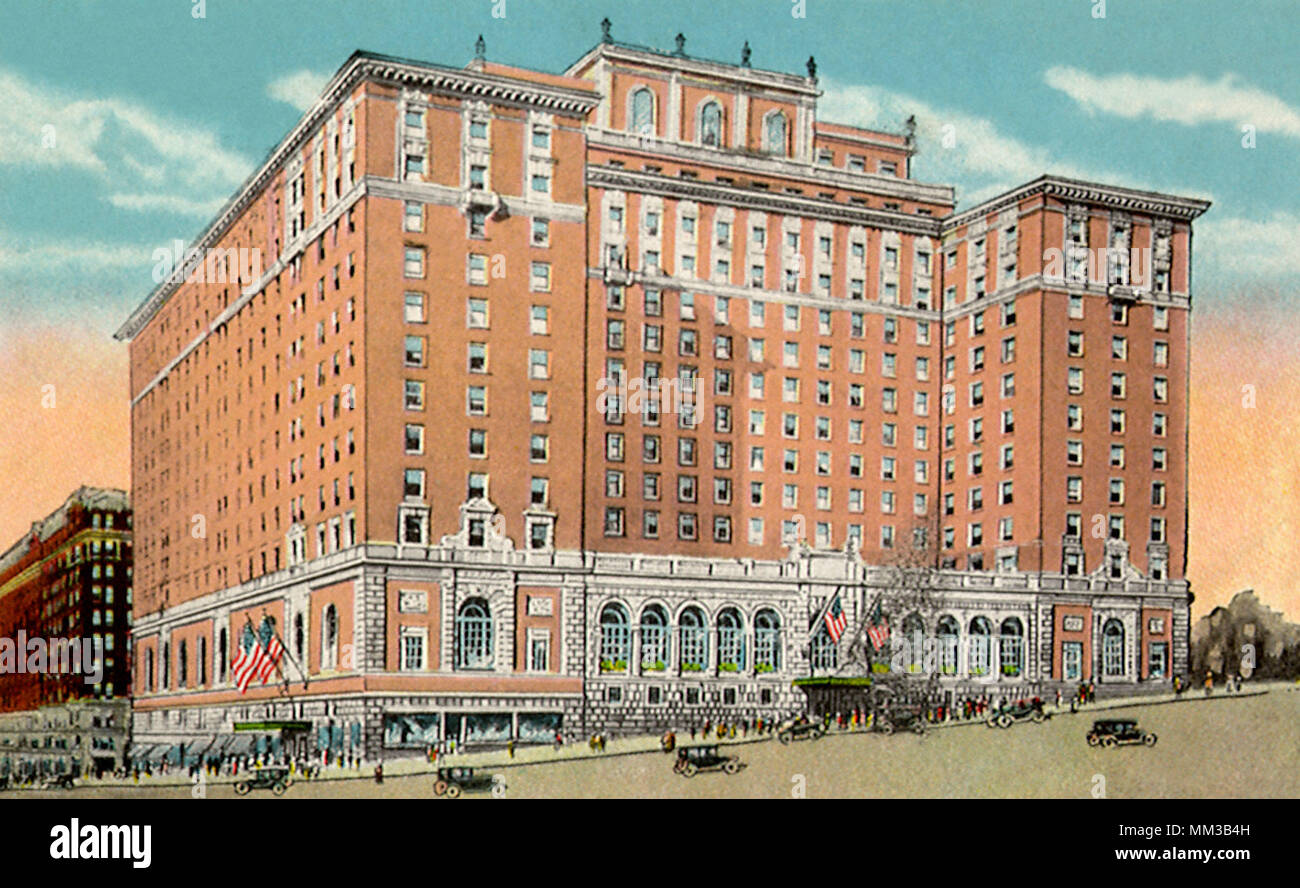 Hotel Olympic. Seattle. 1930 Foto de stock
