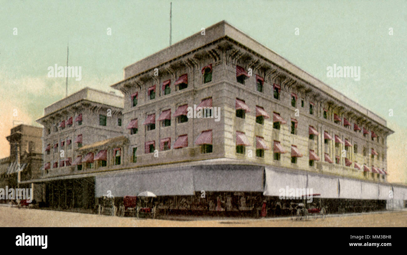 Forsythe bloque. Fresno. 1910 Foto de stock