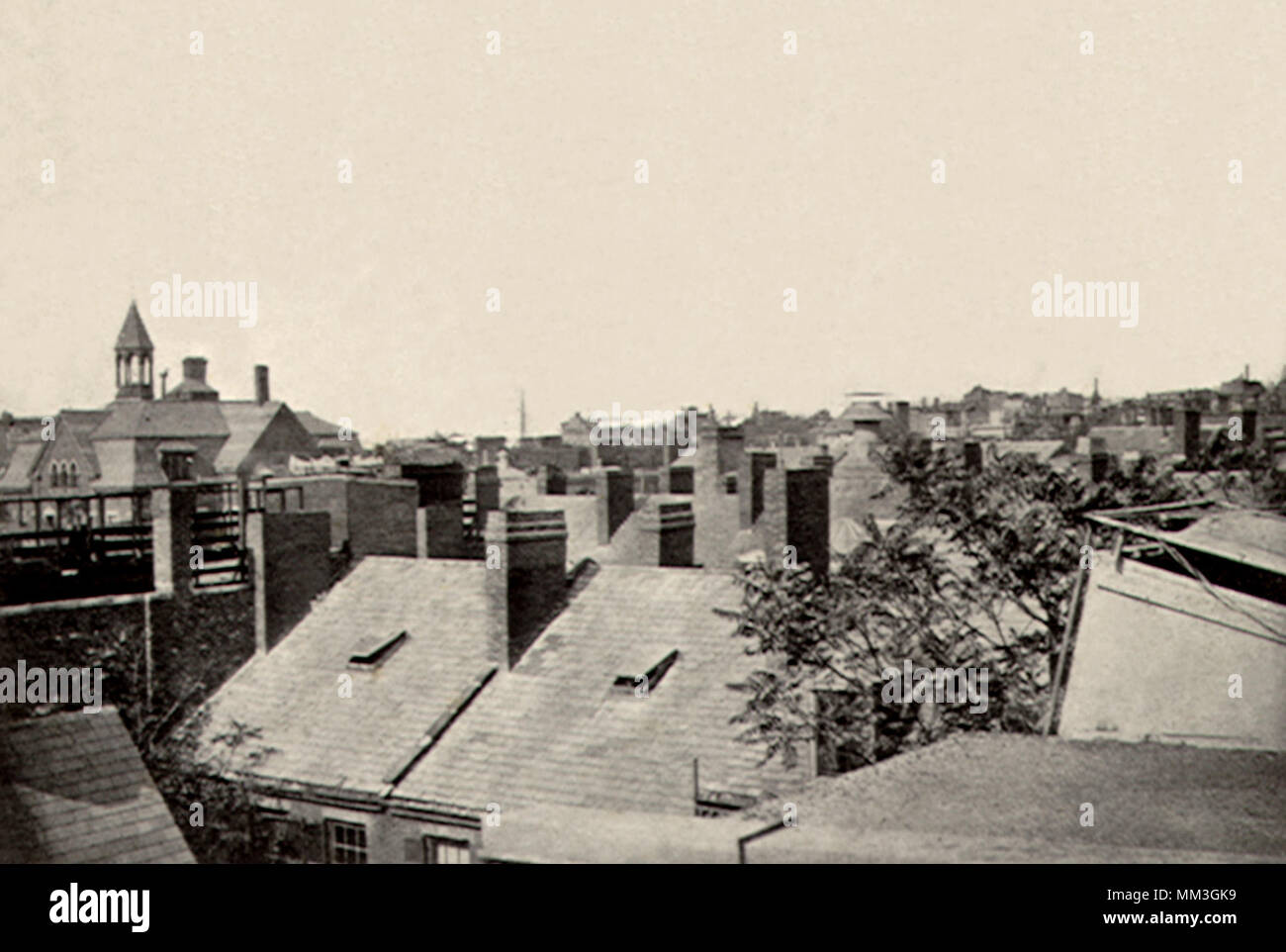 Willard asentamiento. Boston. 1930 Foto de stock