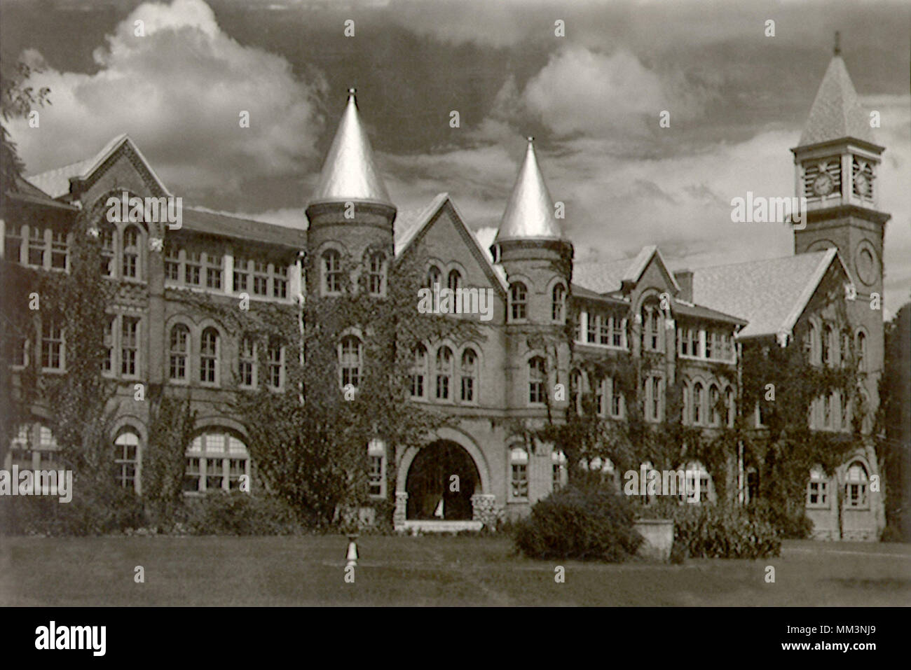 N. E. S. T. C. Edificio. Tuhlequah. 1940 Foto de stock