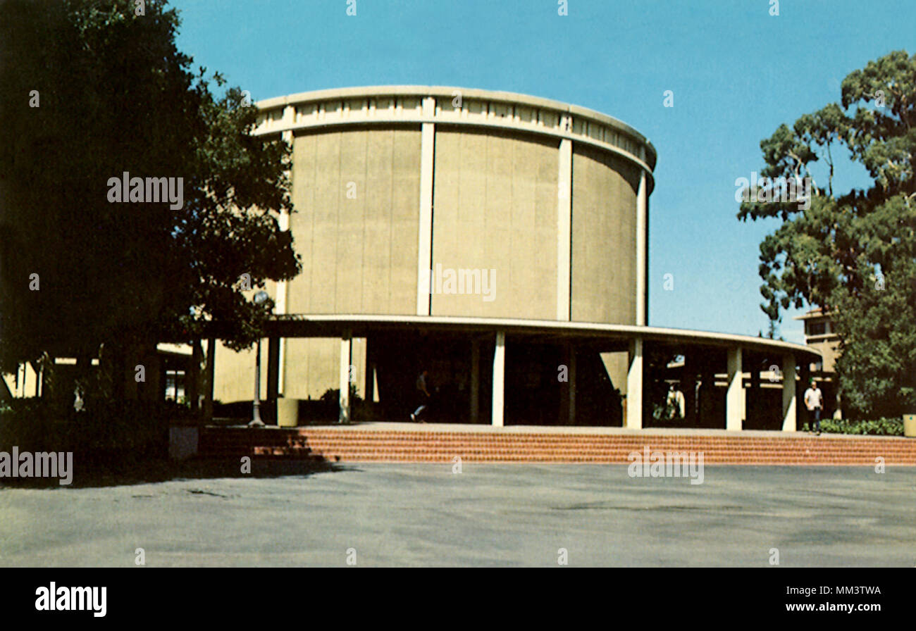 Edificio de Física de la Universidad de Stanford. Palo Alto. 1970 Foto de stock