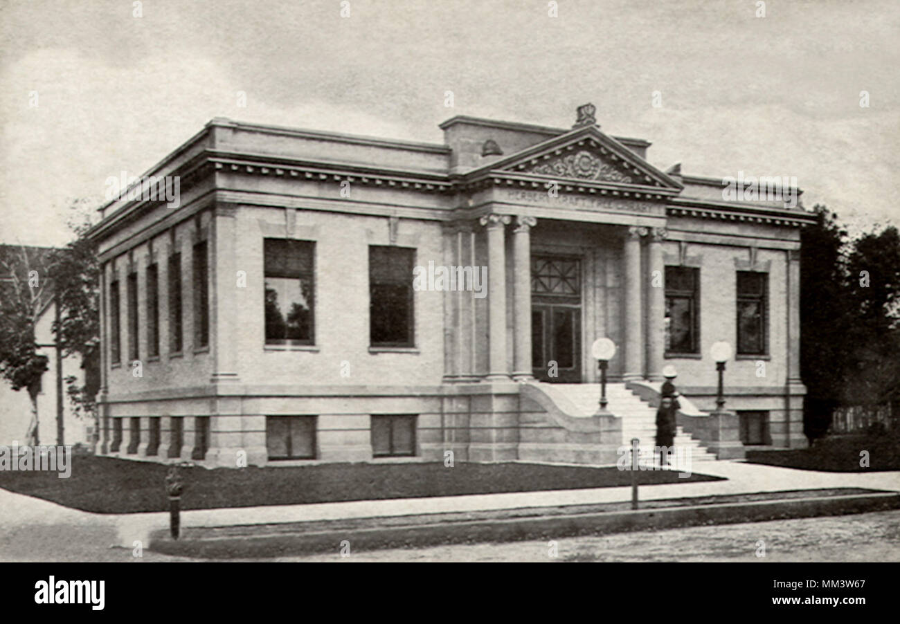 Herbert Kraft biblioteca libre. Red Bluff. 1915 Foto de stock