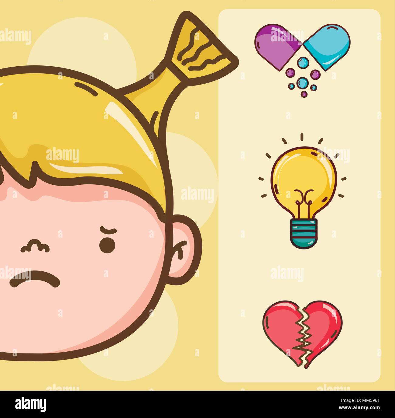 Psicología Infantil dibujos animados Imagen Vector de stock - Alamy Psicología Infantil dibujos animados Imagen Vector de stock - Alamy