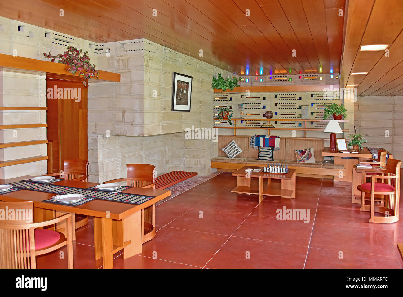 Usonian house frank lloyd wright fotografías e imágenes de alta resolución  - Alamy