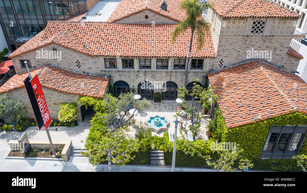 Geffen Playhouse, la Universidad de California, en Los Angeles, Westwood, en Los Angeles, California Foto de stock