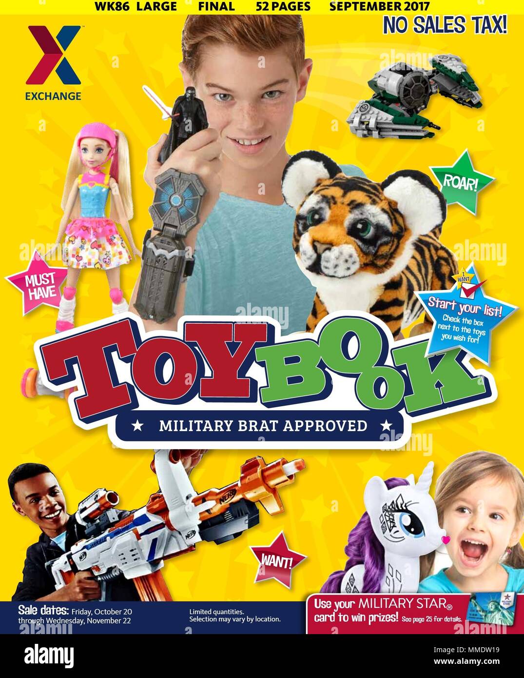 El ejército y la Fuerza Aérea del servicio Exchange 2017 Toyland libro de  juguete, con un especial surtido de juguetes probados por niños militares,  está disponible ahora en seleccionar continental de los