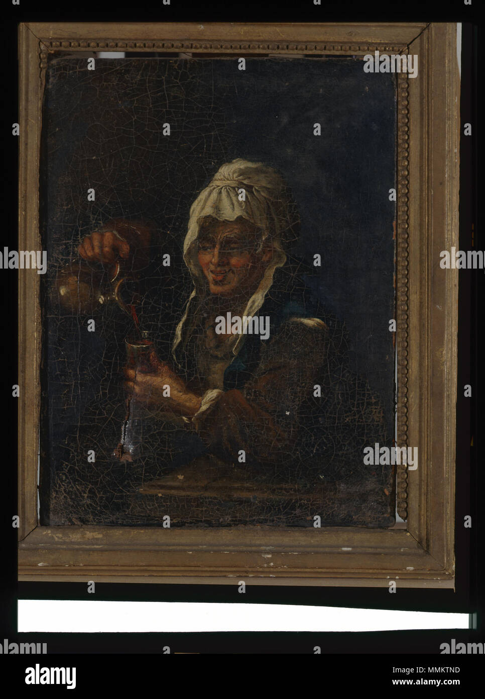 - Buveuse anonyme - Musée d'art et d'histoire de Saint-Brieuc, DOC 106 Foto de stock