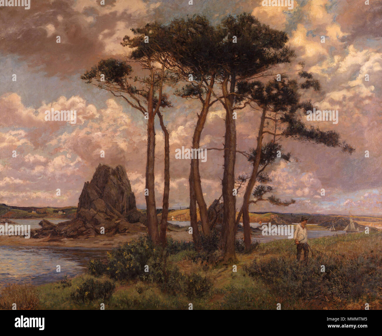 Bretagne - Pierre Boyer - Musée d'art et d'histoire de Saint-Brieuc, DOC D 131b Foto de stock