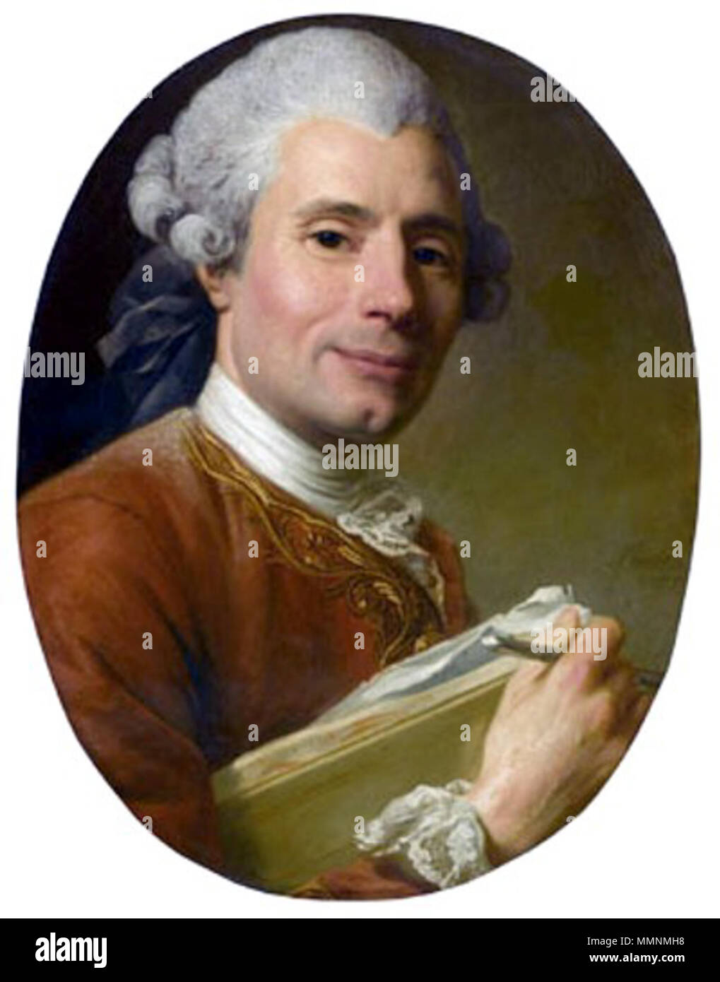 Joseph-Marie Vien (1716-1809), pintor. 1757. Alexandre colofonia, Joseph-Marie Vien (1757) Foto de stock
