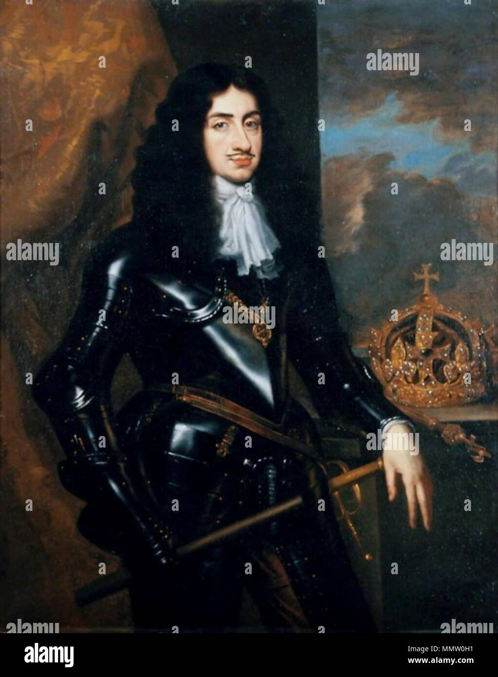 Retrato De Carlos Ii De Inglaterra 1630 1685 Despues De 1650 Carlos Ii Peter Lely Fotografia De Stock Alamy