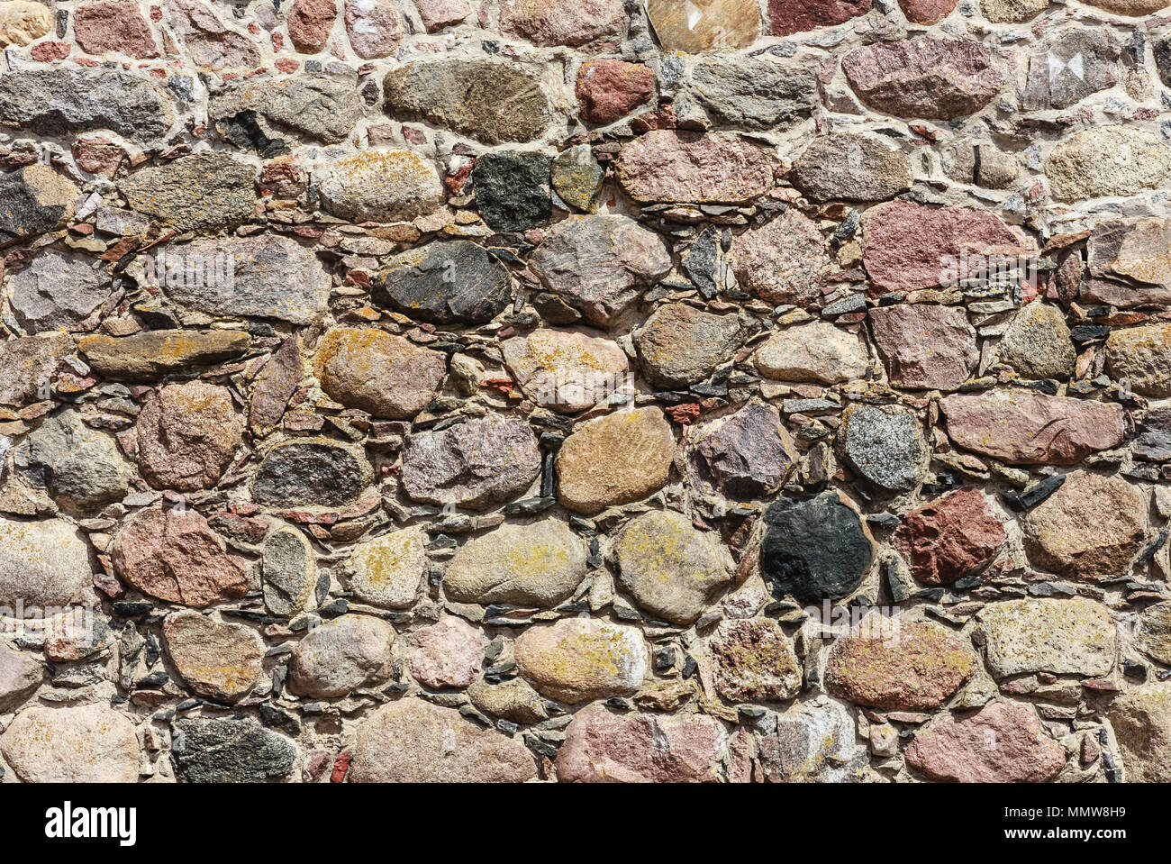 Muros de mampostería de piedra Fotografía
