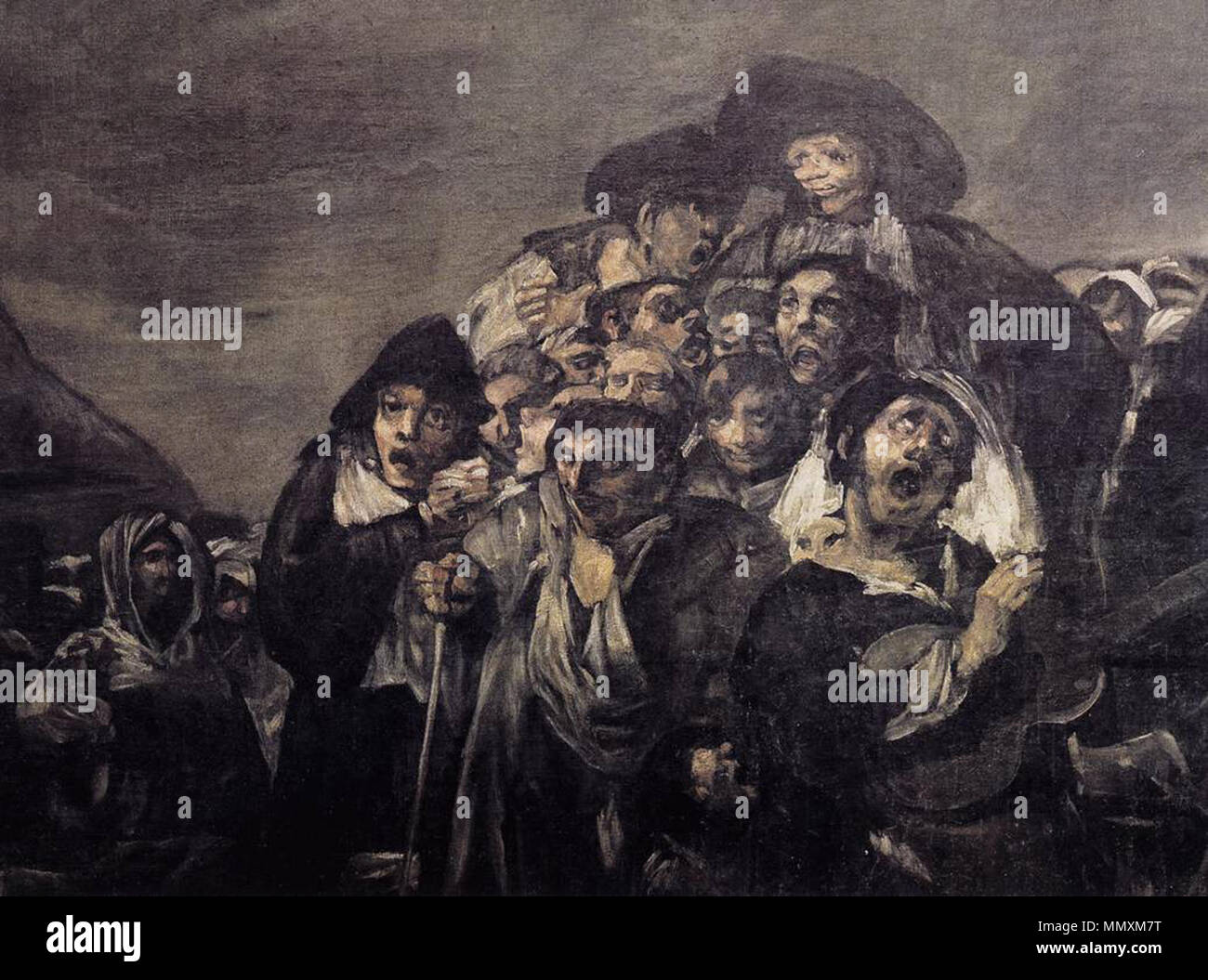 . El detalle a la Romería de San Isidro. Entre 1820 y 1823. Francisco