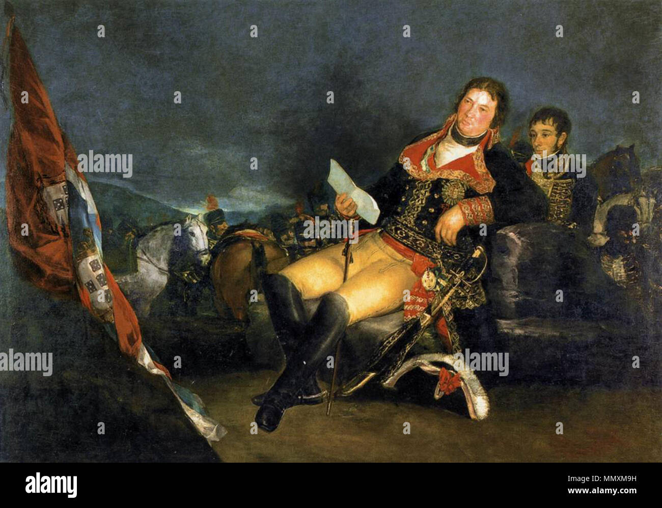 Manuel Godoy, duque de Alcudia, "Príncipe de la paz". 1801. Francisco de  Goya y Lucientes - Manuel Godoy, duque de Alcudia, "Príncipe de la paz",  WGA10046 Fotografía de stock - Alamy