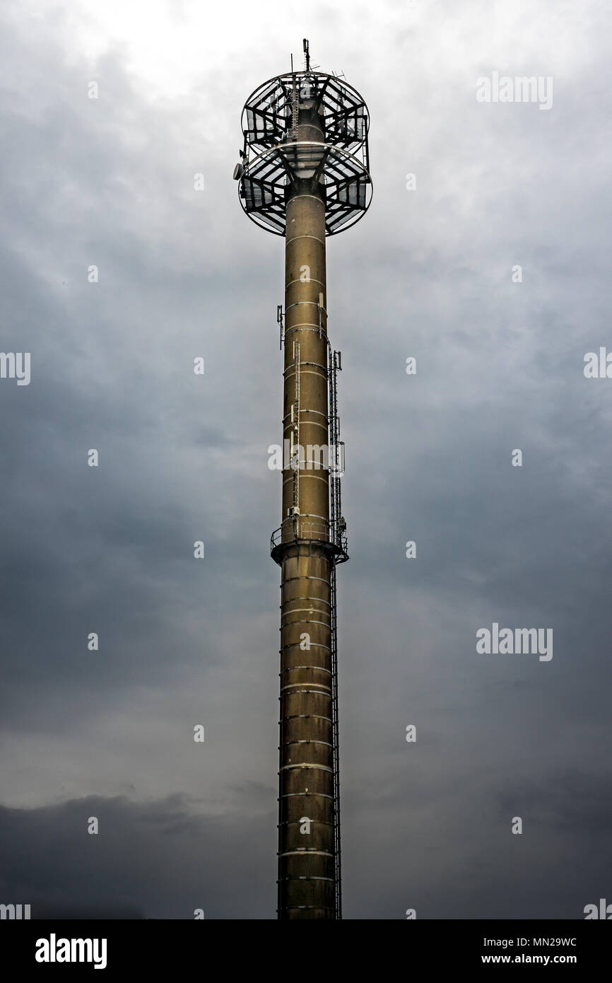 Torre de transmisión Foto de stock