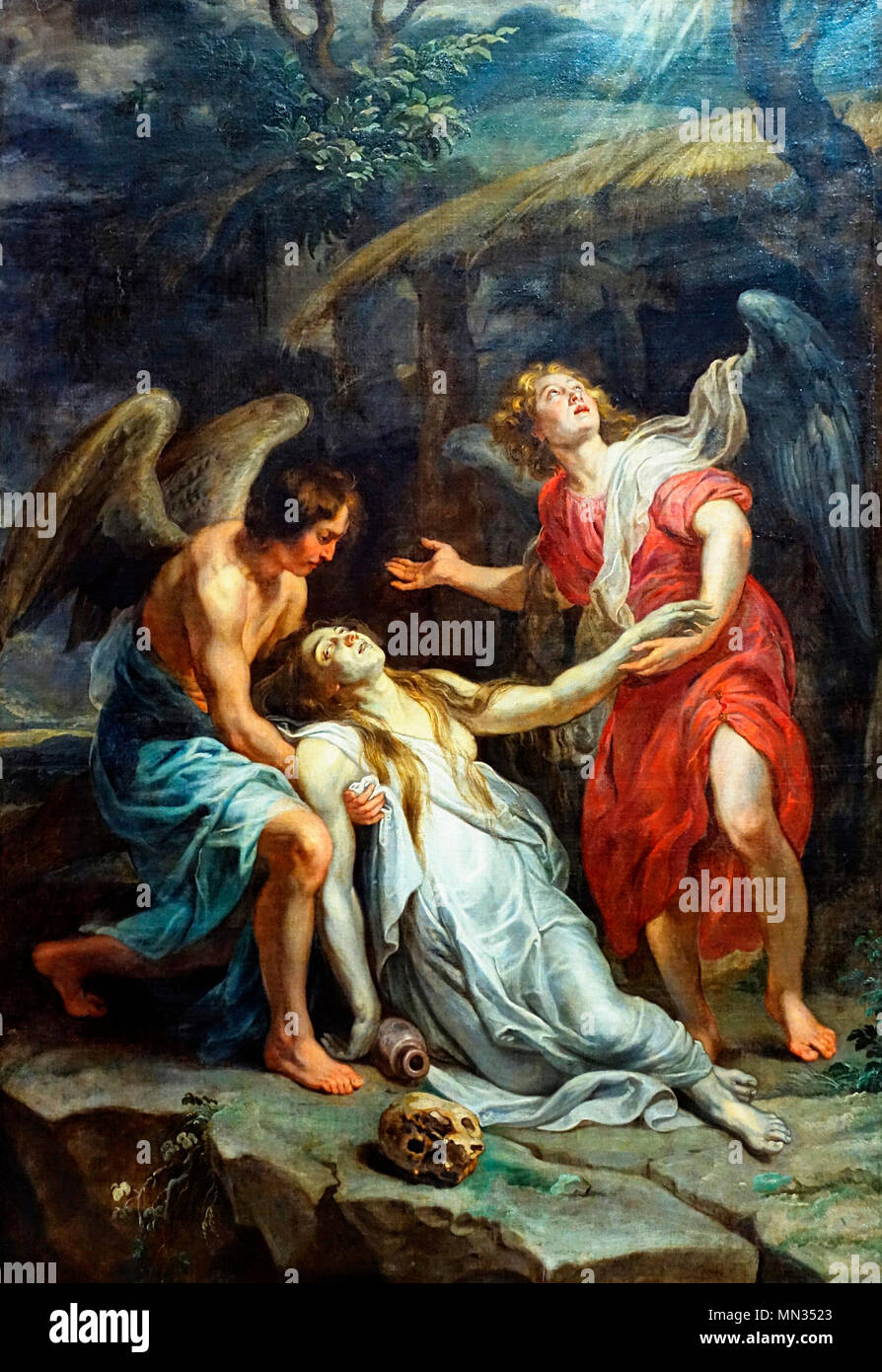 Santa María Magdalena en éxtasis, Peter Paul Rubens, circa 1620