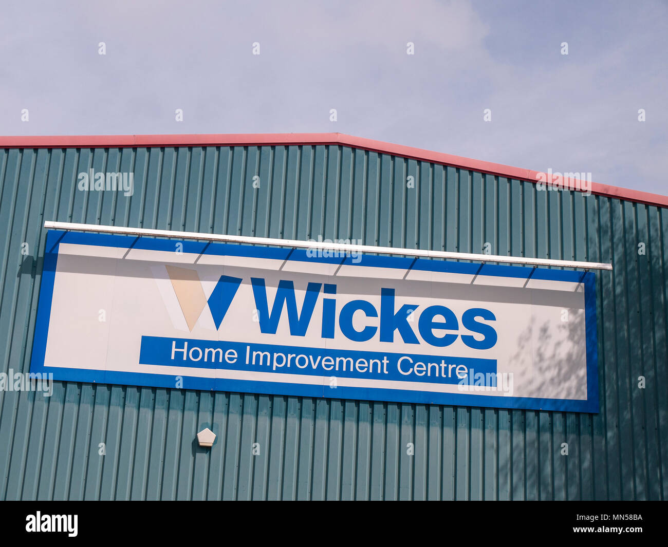 Wickes home improvement center shop Foto de stock