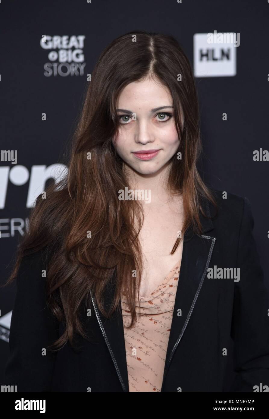 Nueva York, NY, EUA. 16 de mayo de 2018. India Eisley en la terminal de