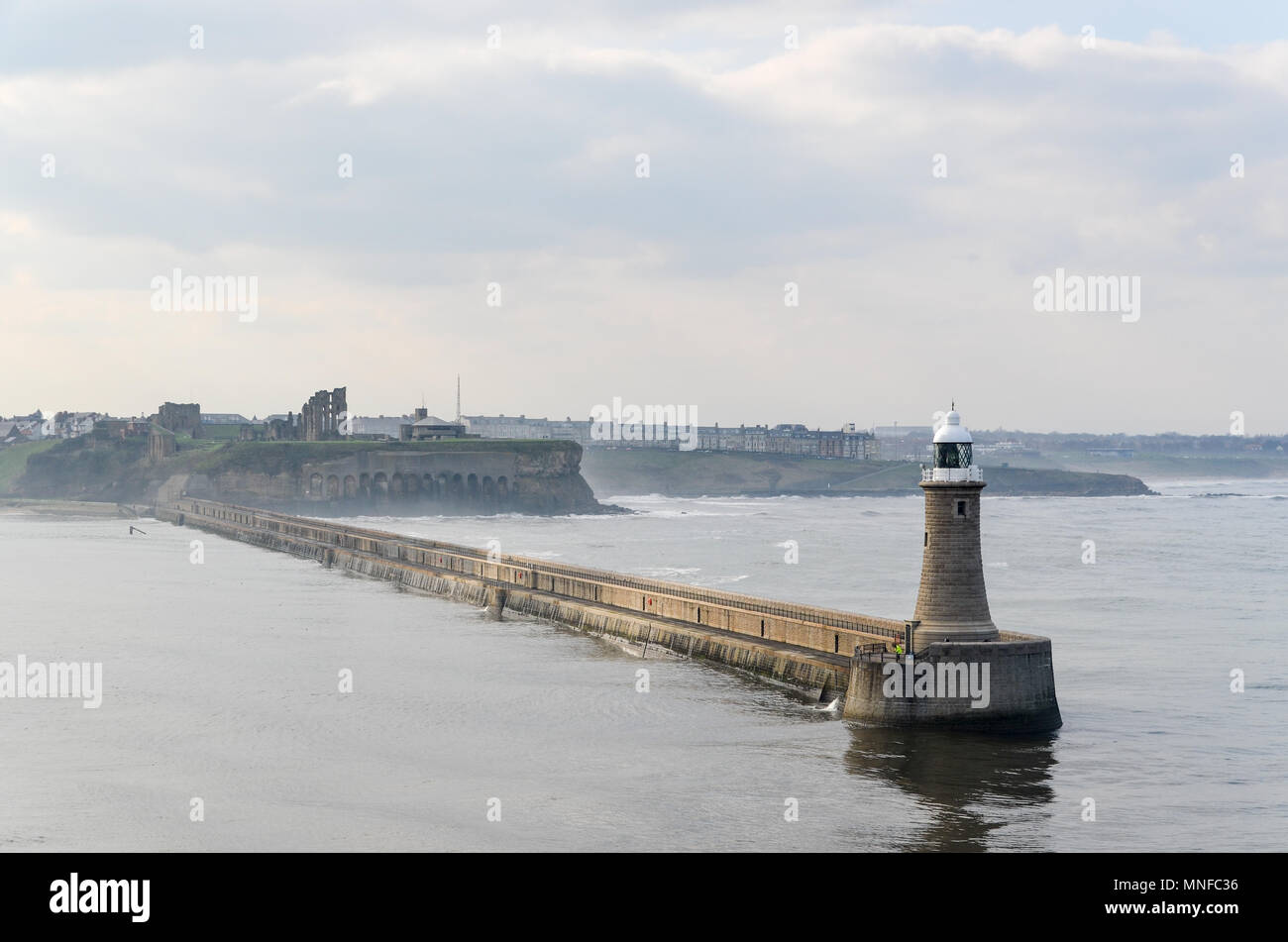 Puerto de Tyne, Newcastle Foto de stock
