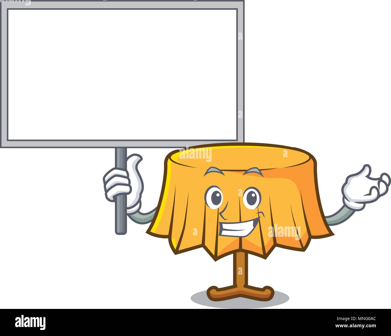 Poner junta mantel, personaje de dibujos animados Imagen Vector de stock -  Alamy
