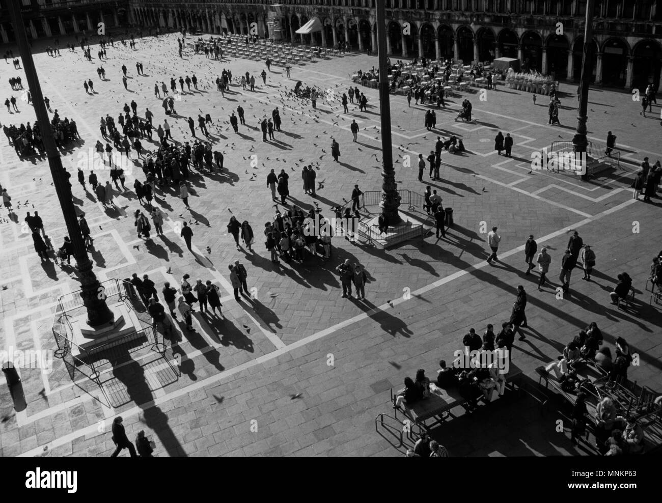 La Piazza San Marco, Venecia Foto de stock