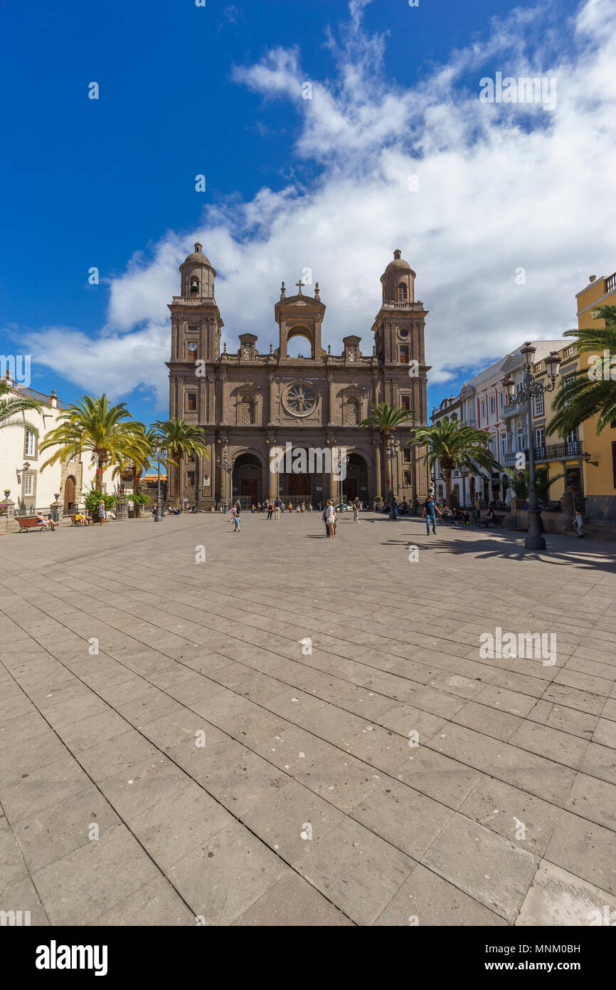 Catedral de Santa Ana, Las Palmas, Gran Canaria, Islas Canarias, España Foto de stock