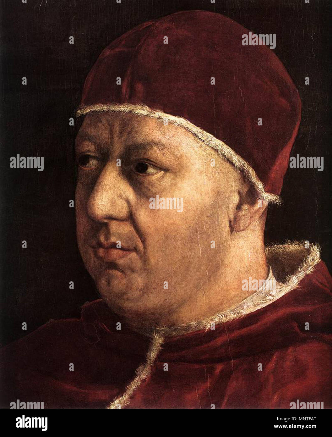 Retrato del papa leo x y sus primos fotografías e imágenes de alta