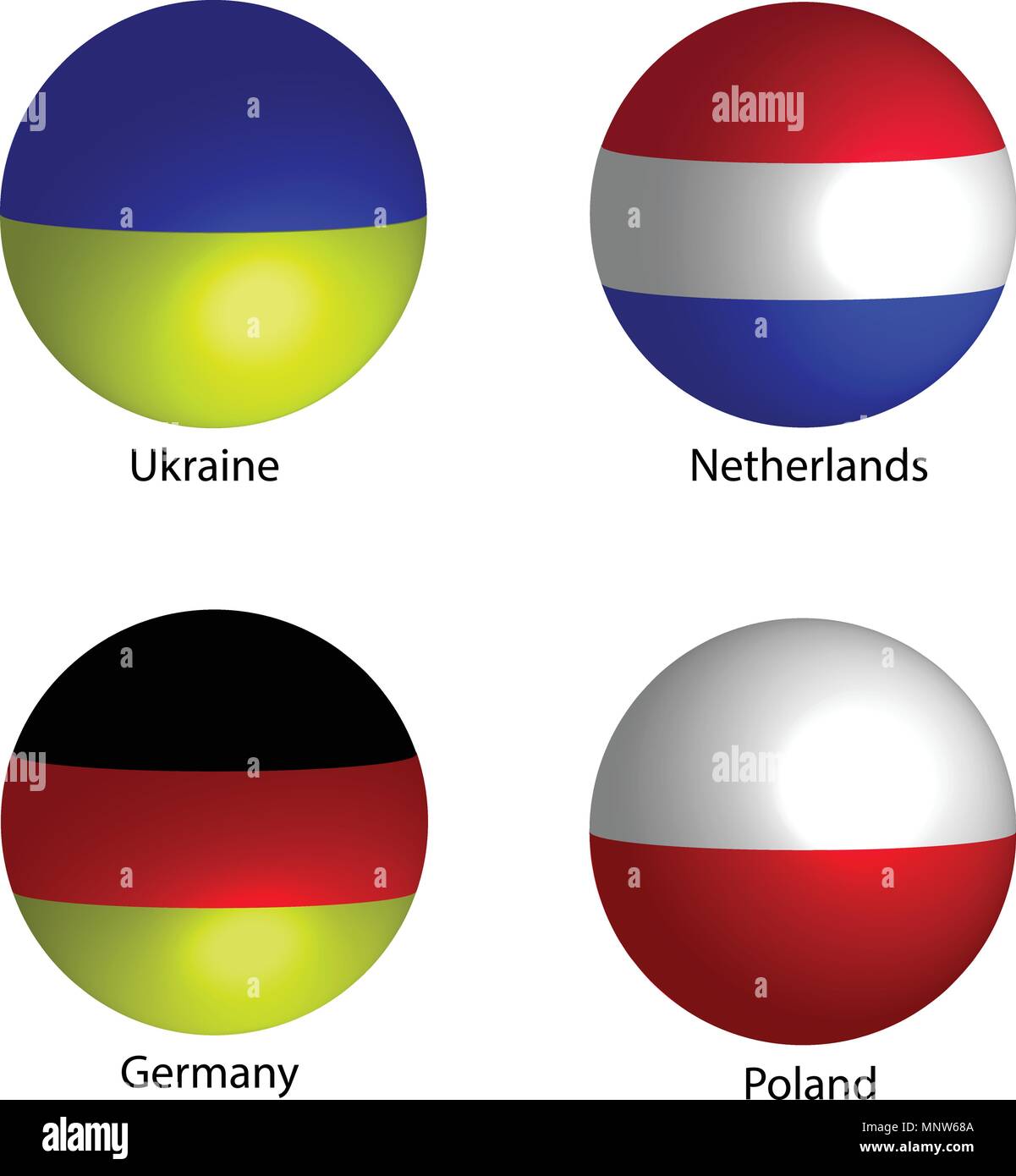 Banderas De Países Ilustración Vectorial Imagen Vector De Stock Alamy 4952