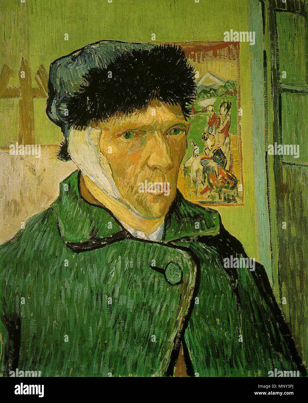 Autorretrato Con la oreja vendada . Inglés: un autorretrato de ... Autorretrato Con la oreja vendada . Inglés: un autorretrato de ...
