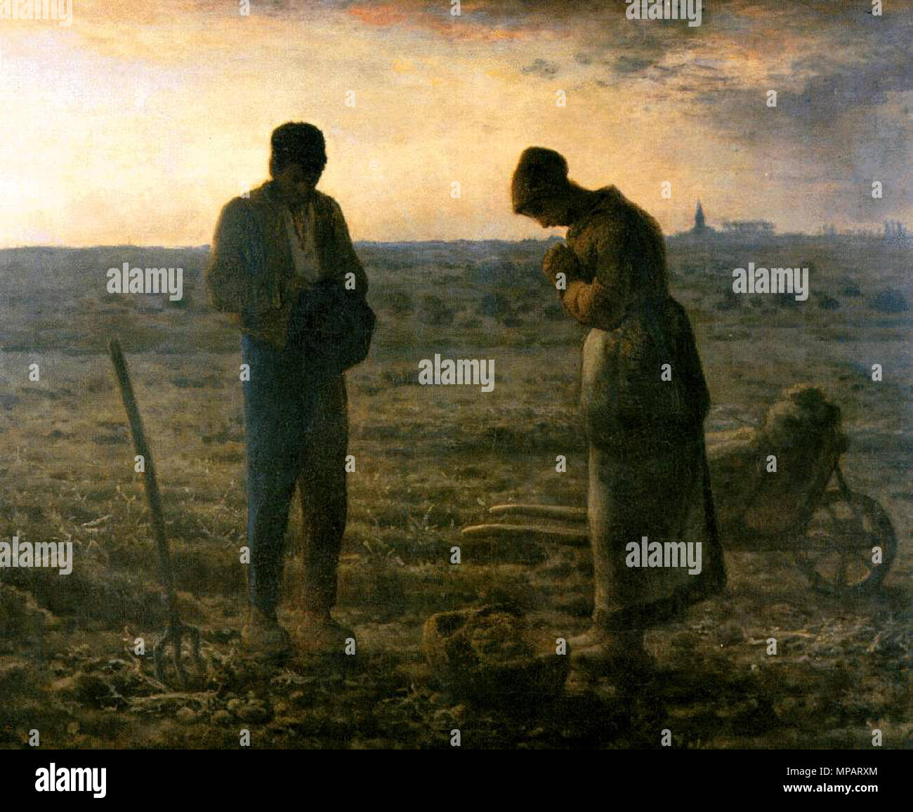 The angelus by millet fotografías e imágenes de alta resolución Alamy